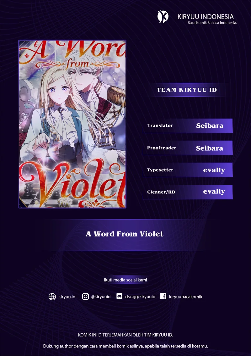 A Word from Violet Chapter 9 halaman 1
