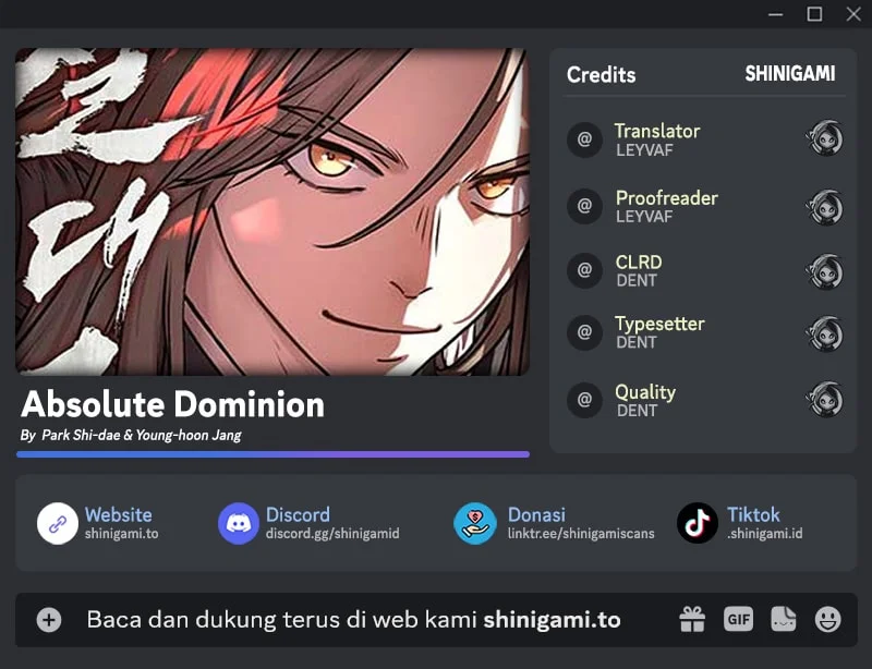 Absolute Dominion Chapter 103 halaman 1