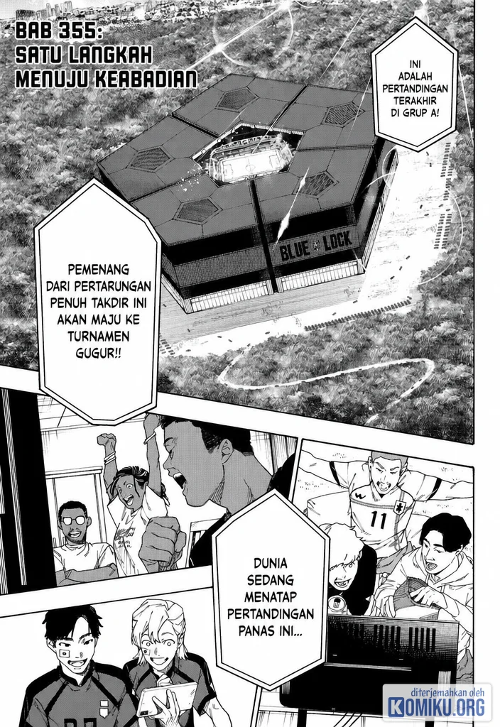 Blue Lock Chapter 355 halaman 1