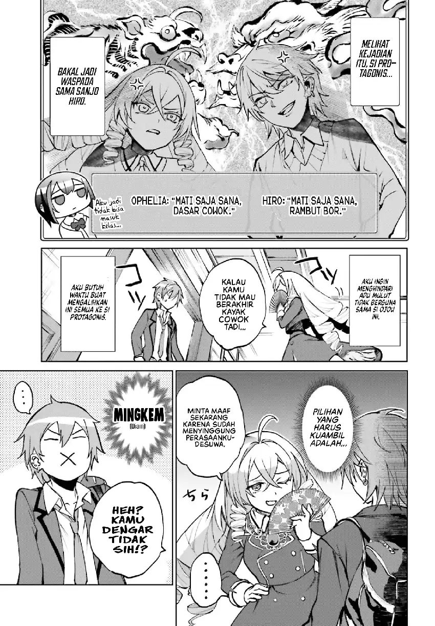 Danshi Kinsei Game Sekai de Ore ga Yarubeki Yuiitsu no Koto – Yuri no Ma ni Hasamaru Otoko to Shite Tensei shite shimaimashita Chapter 12 halaman 10