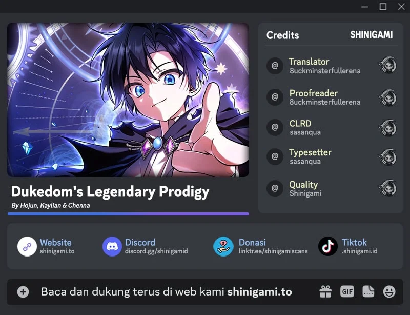 Dukedom’s Legendary Prodigy Chapter 45 halaman 1