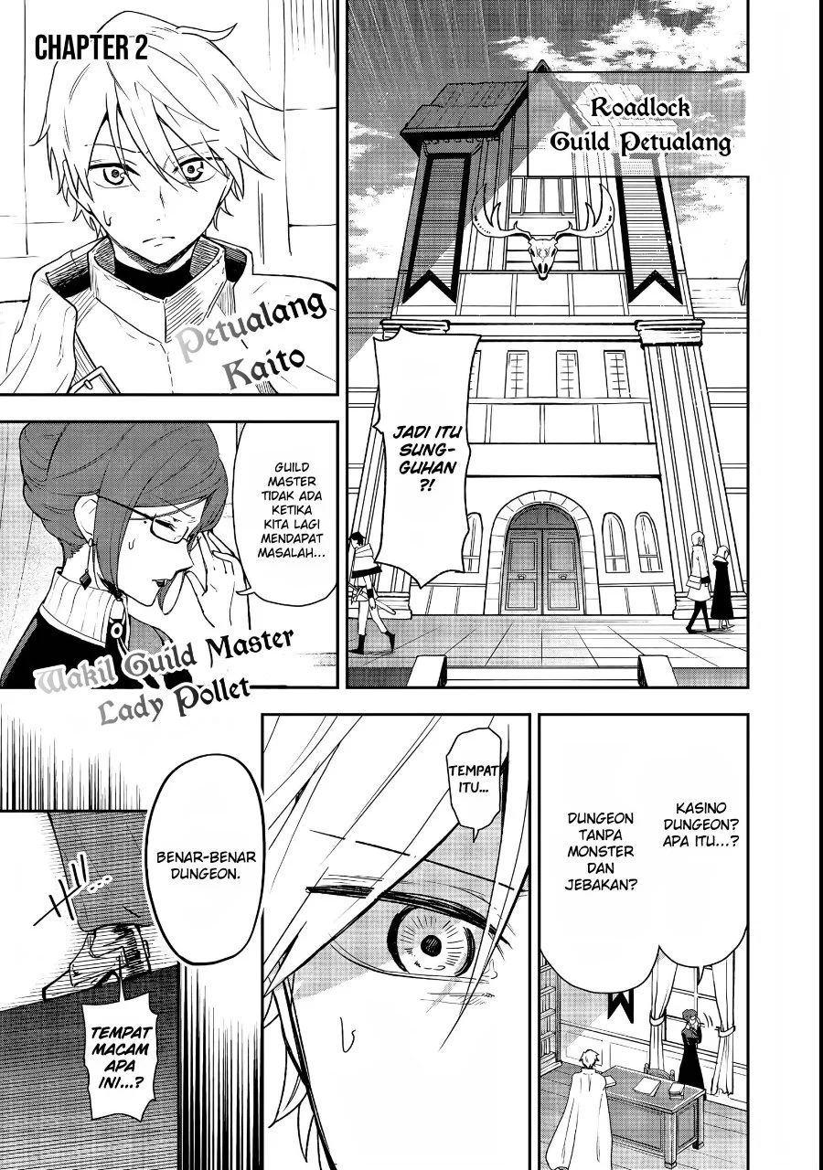 Dungeon Master Madarame: Playing by the Rules Wasn’t Going to Work, so I Decided to Build a Casino Chapter 2 halaman 2