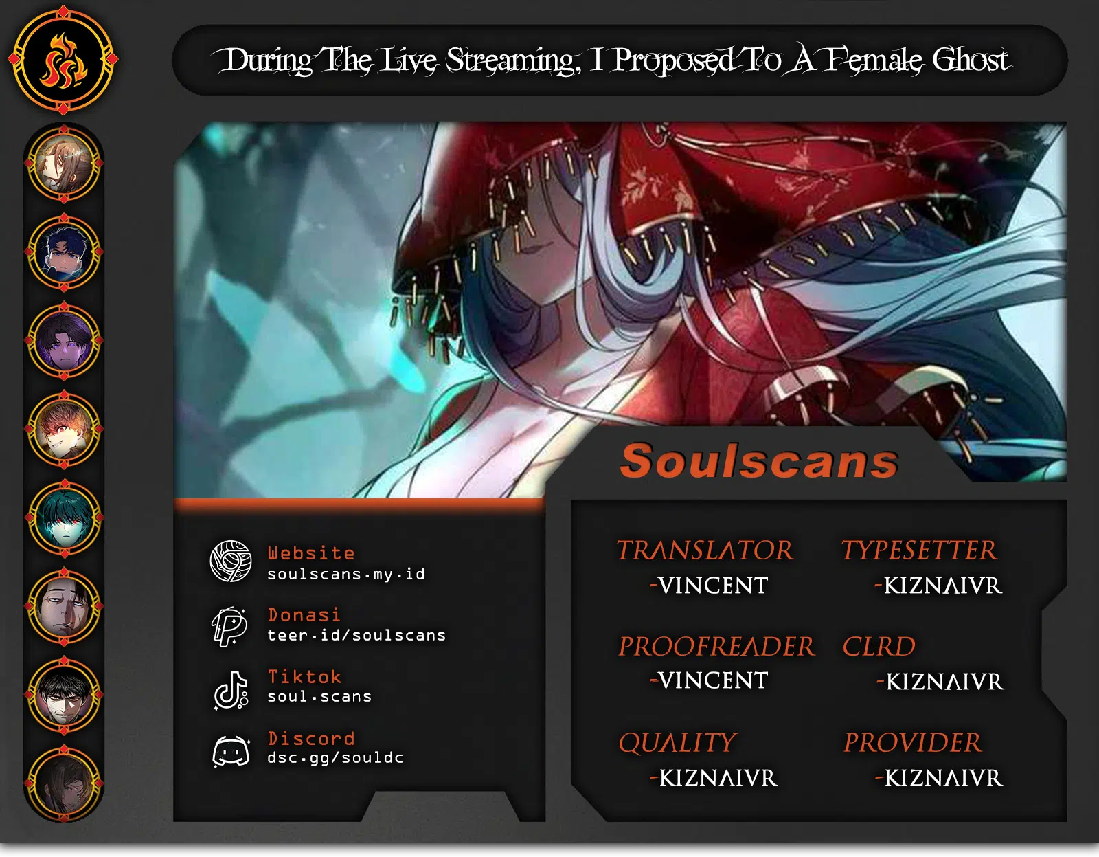 During The Live Streaming, I Proposed To A Female Ghost Chapter 104 halaman 1
