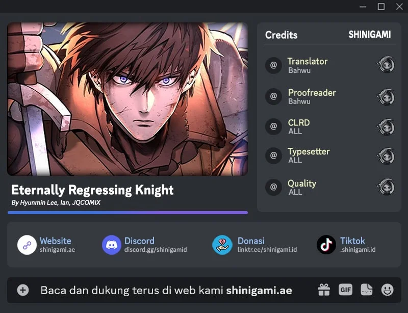 Eternally Regressing Knight Chapter 112.2 halaman 1