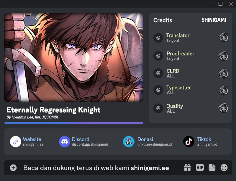 Eternally Regressing Knight Chapter 112.3 halaman 1