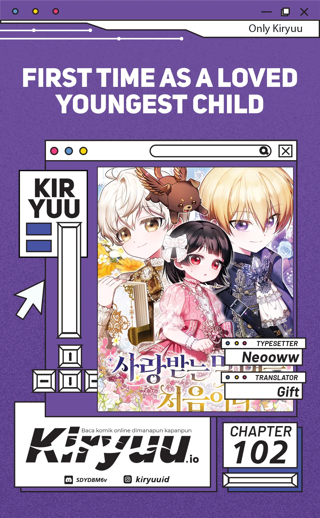 First Time as a Loved Youngest Child Chapter 102 halaman 1