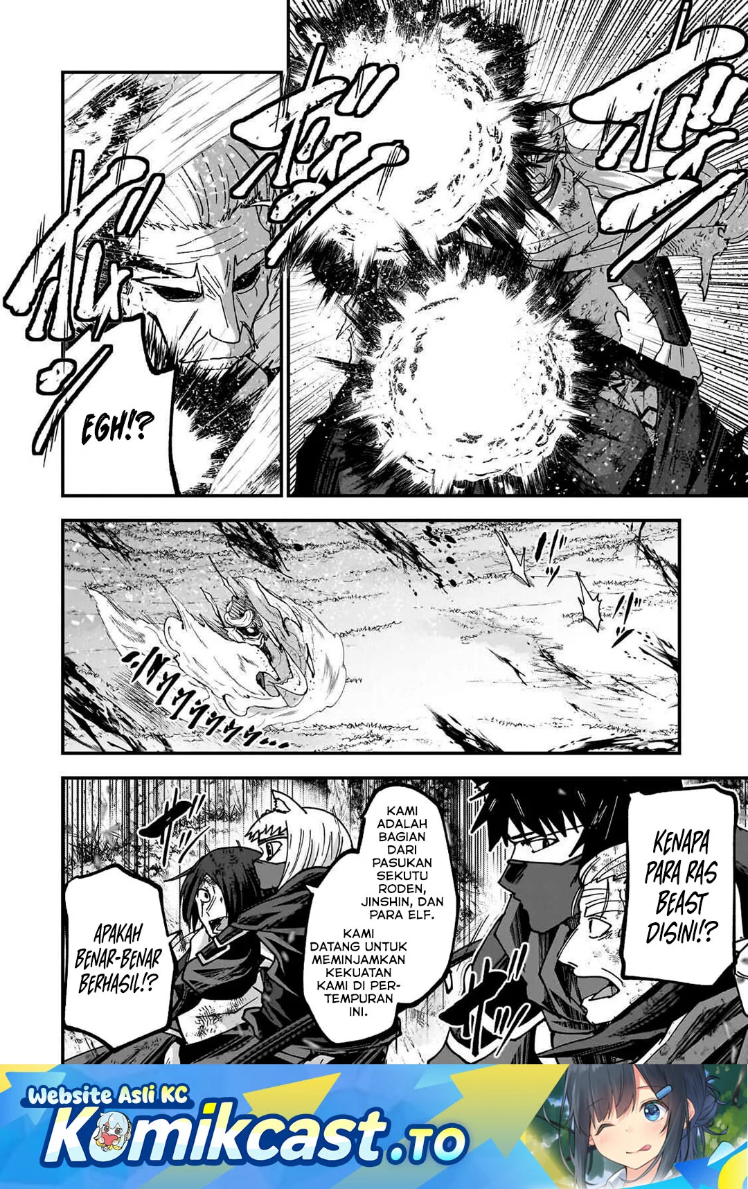 Gaikotsu Kishi-sama, Tadaima Isekai e Odekake-chuu Chapter 70.2 halaman 3
