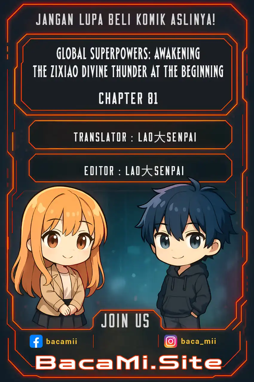 Global Superpowers: Awakening the Zixiao Divine Thunder at the Beginning Chapter 81 halaman 1