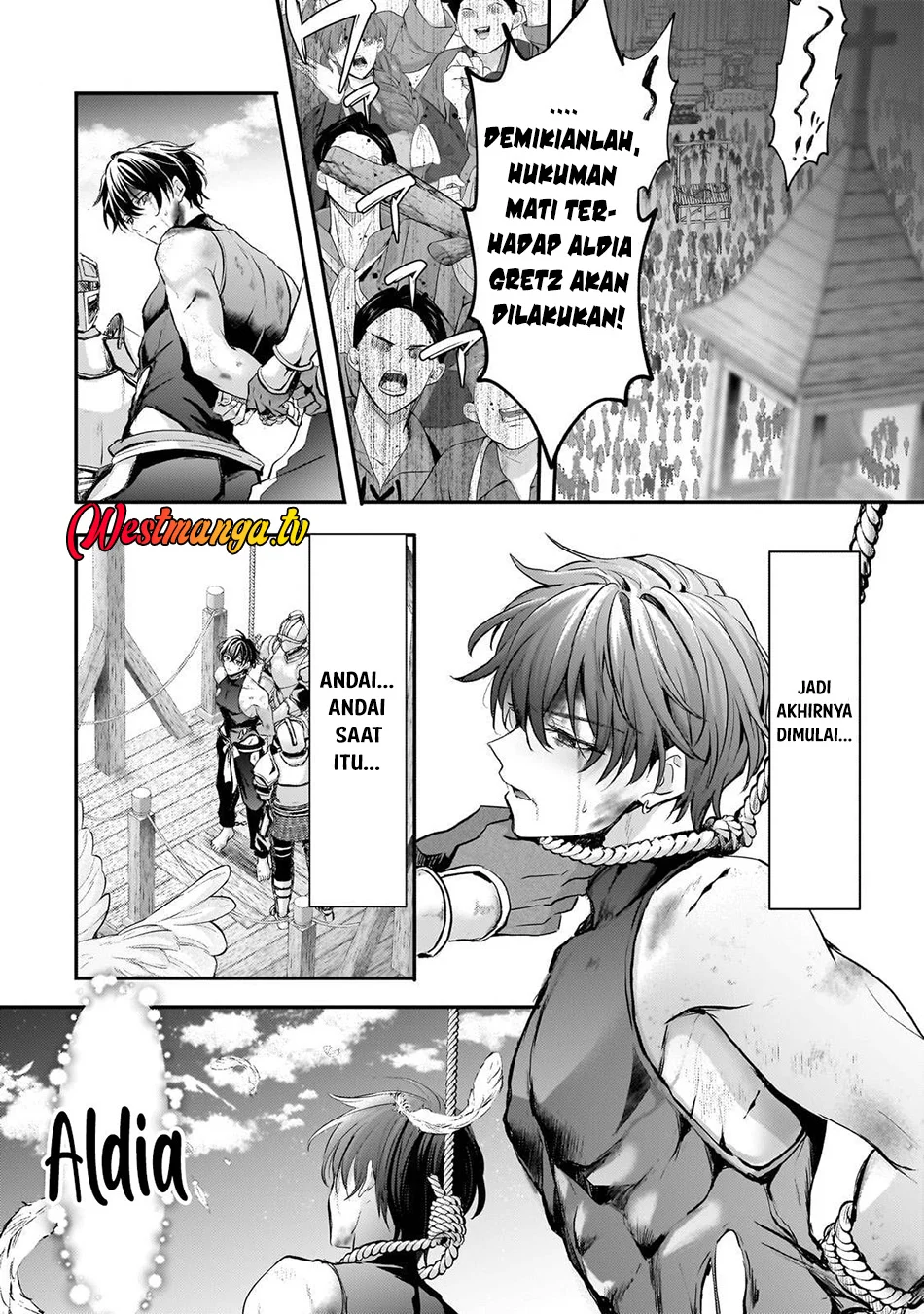 Hangyakusha to Shite Oukoku de Shokei Sareta Kakure Saikyou Kishi Chapter 1 halaman 26