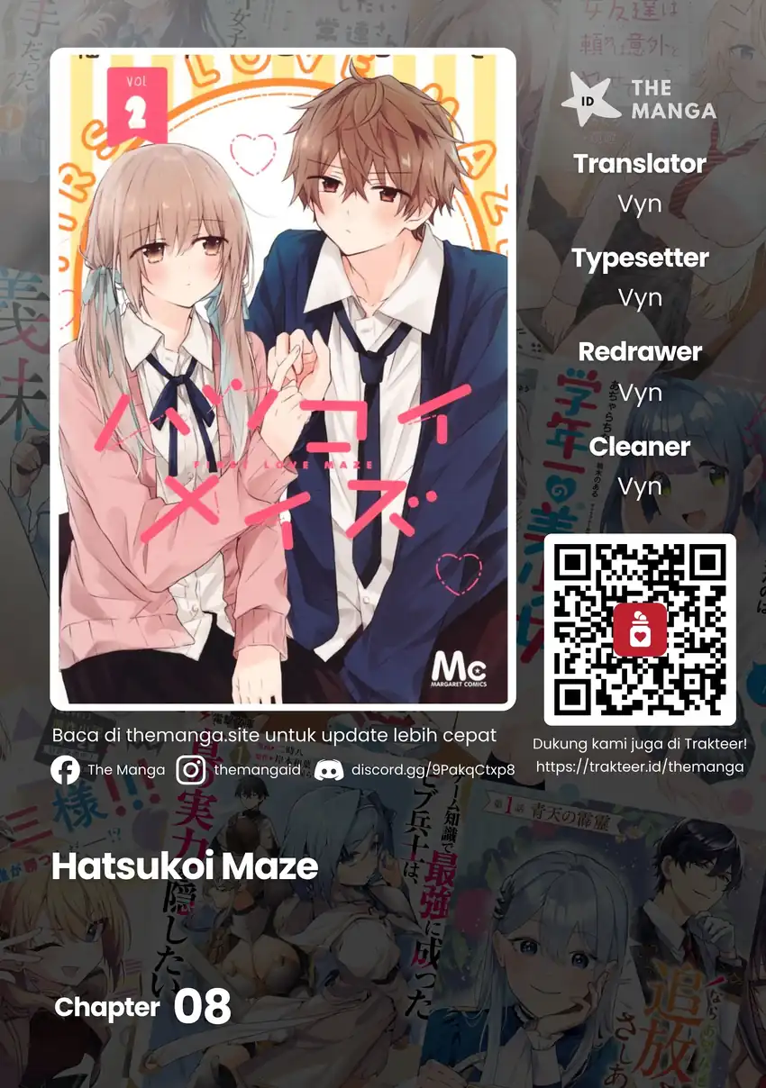 Hatsukoi Maze Chapter 8 halaman 1