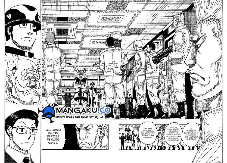 Hunter x Hunter Chapter 410 halaman 15