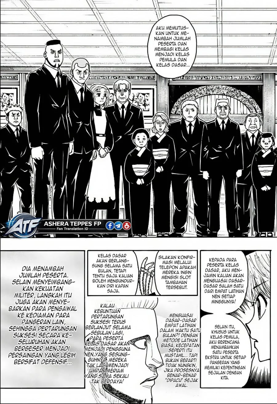 Hunter x Hunter Chapter 411 halaman 10