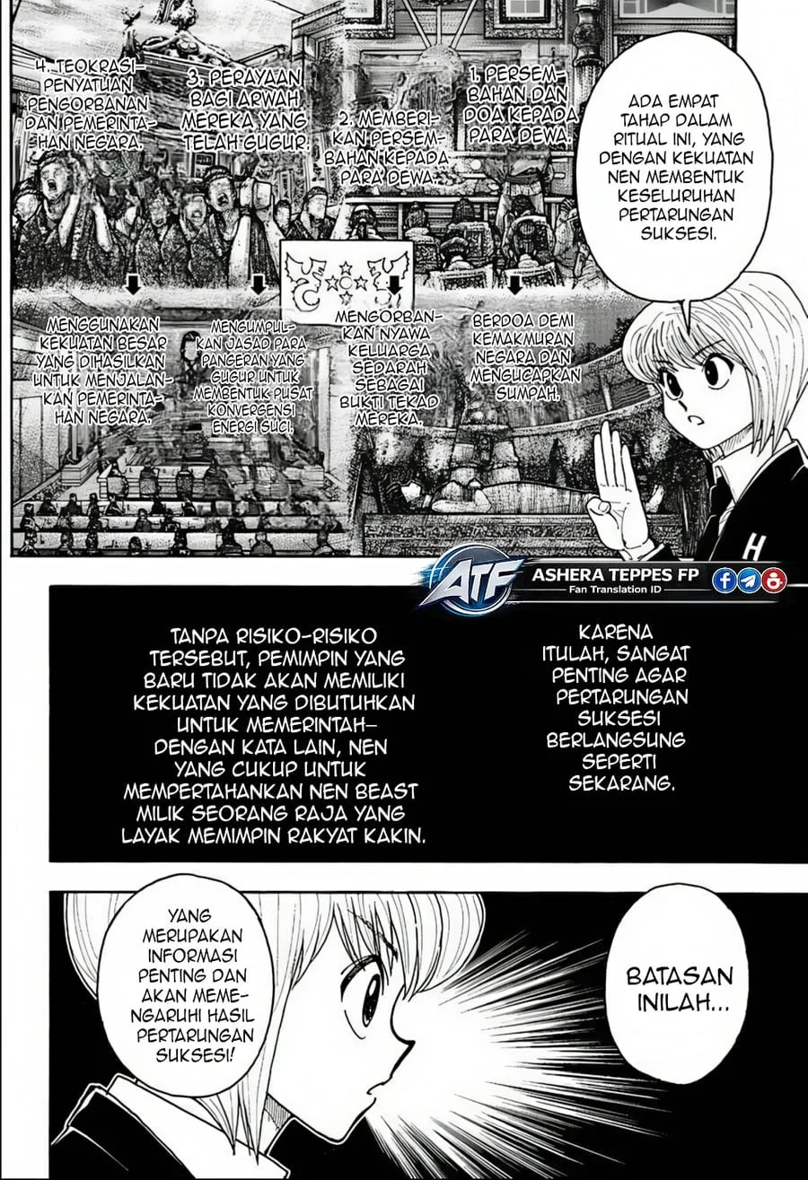 Hunter x Hunter Chapter 411 halaman 19