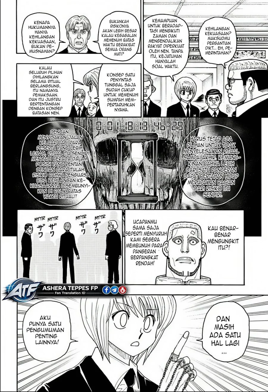 Hunter x Hunter Chapter 411 halaman 21
