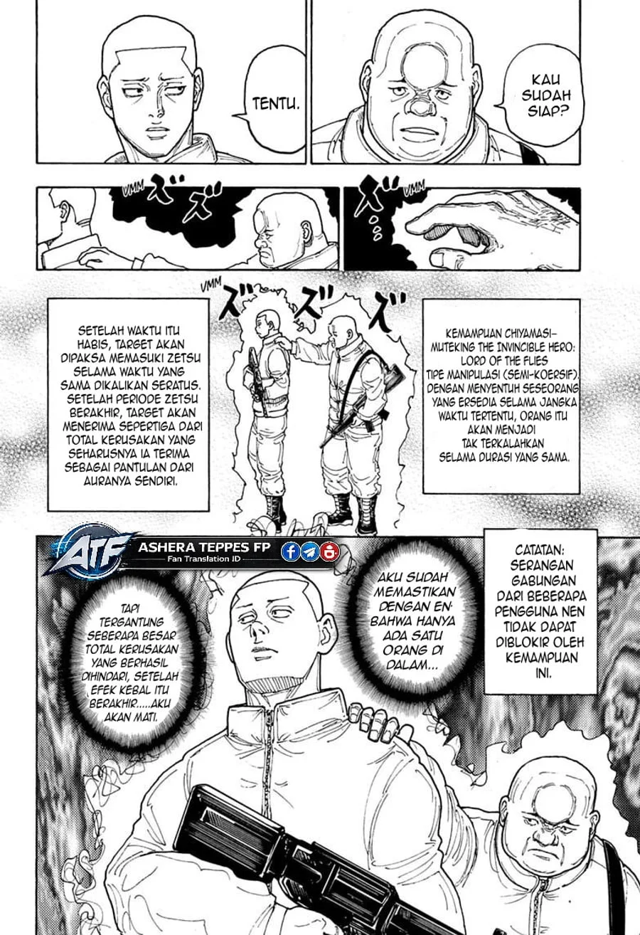 Hunter x Hunter Chapter 414 halaman 9