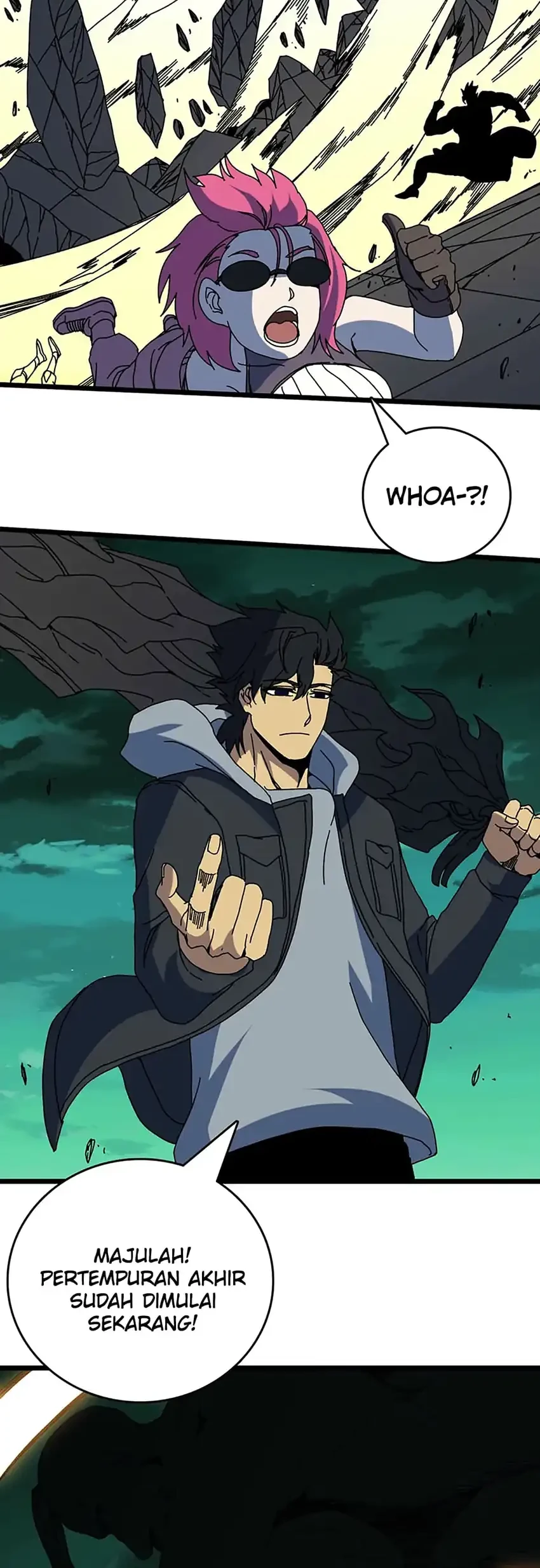 I Become Invincible Black Dragon Boss At The Start Chapter 100 halaman 34
