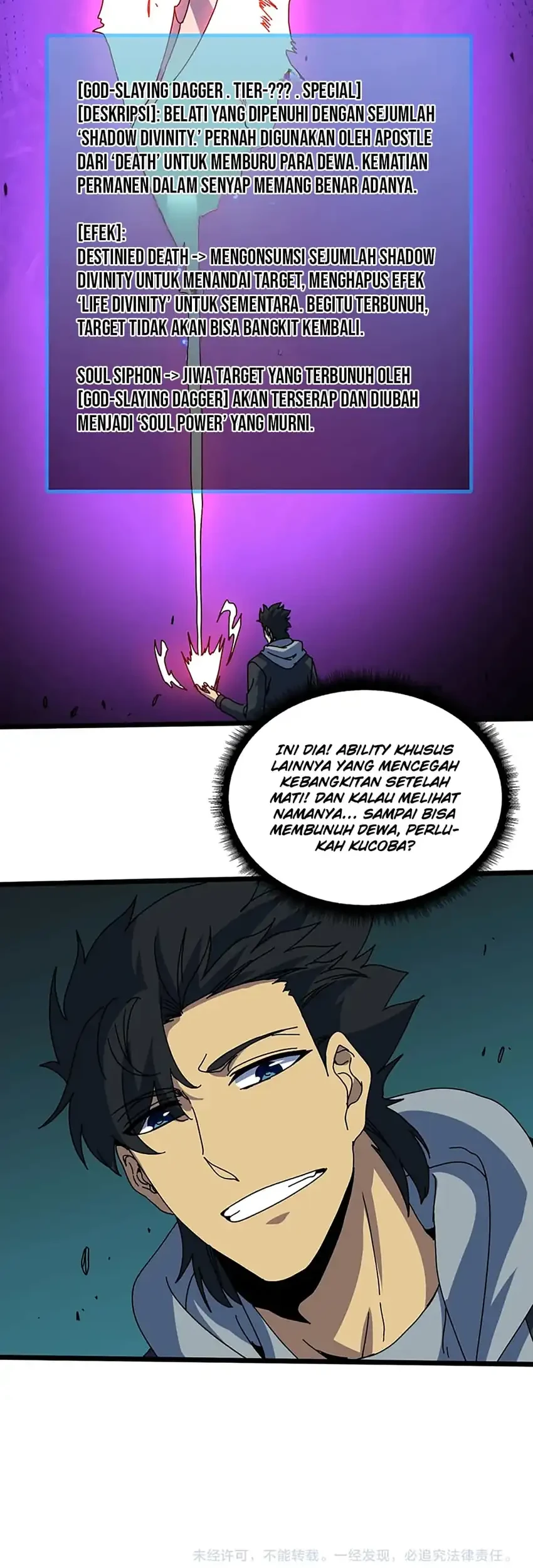 I Become Invincible Black Dragon Boss At The Start Chapter 97 halaman 37