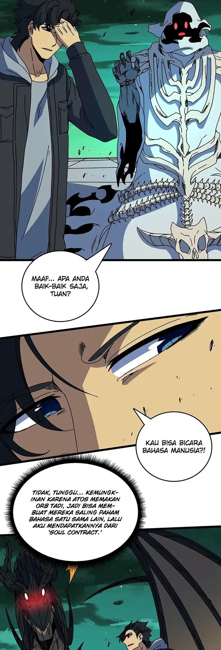 I Become Invincible Black Dragon Boss At The Start Chapter 97 halaman 5