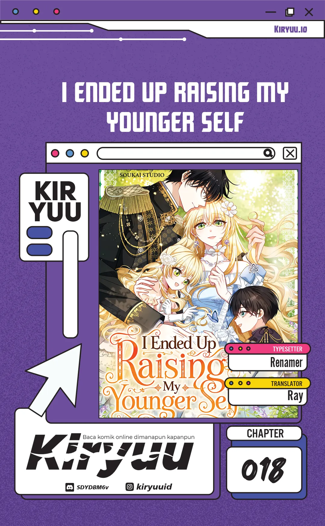 I Ended Up Raising My Younger Self Chapter 18 halaman 1