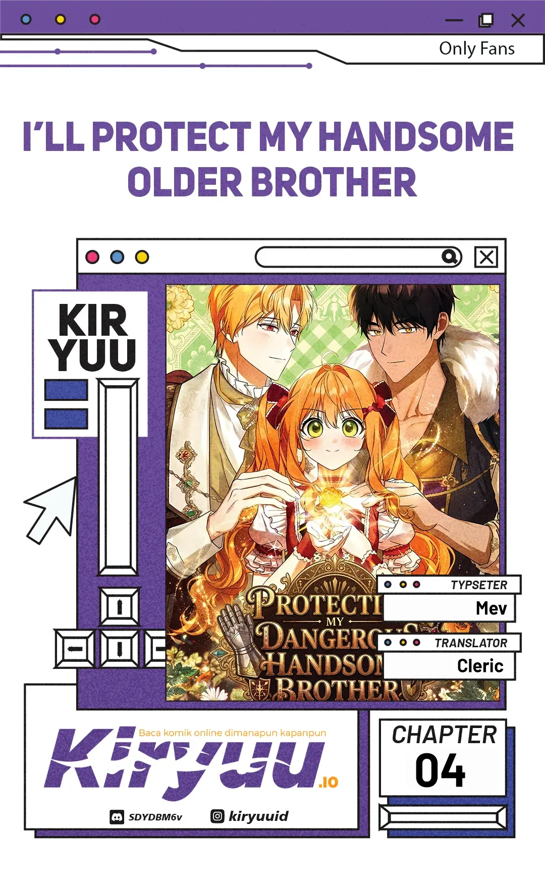 I’ll Protect My Handsome Older Brother Chapter 4 halaman 1