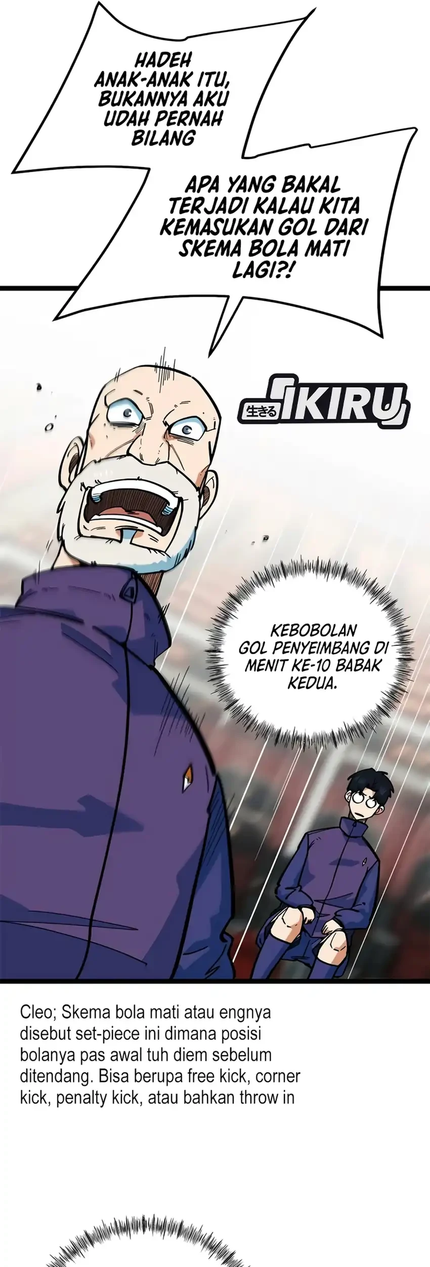 I’m Being Misunderstood as a Soccer Genius Chapter 81 halaman 58
