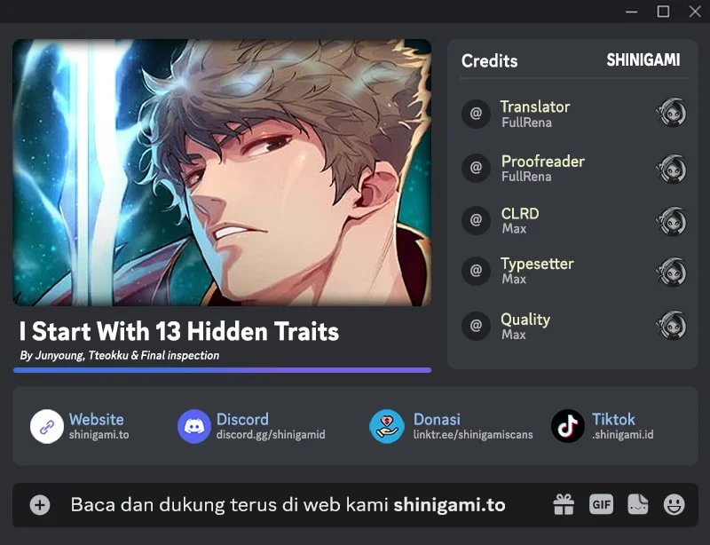 I Start With 13 Hidden Traits Chapter 41 halaman 1