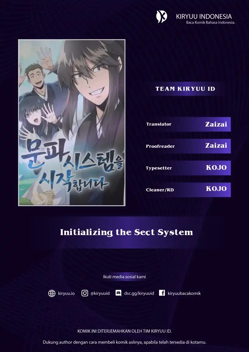 Initializing the Sect System Chapter 49 halaman 1