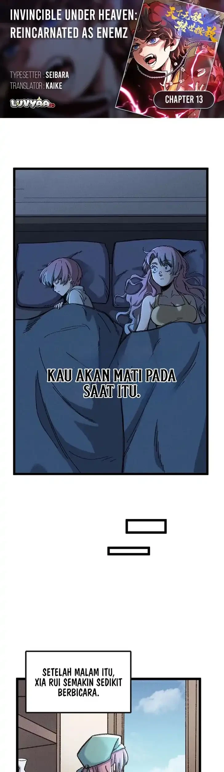 Invincible Under Heaven: Reborn as the Enemy Chapter 13 halaman 1