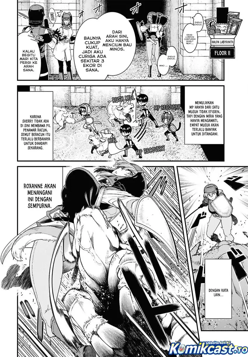 Isekai Meikyuu de Harem wo Chapter 105 halaman 11