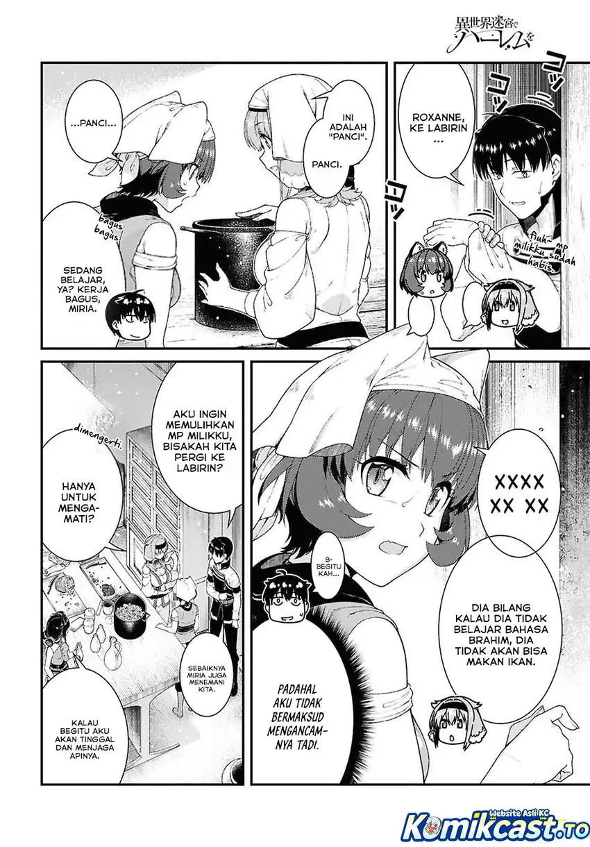 Isekai Meikyuu de Harem wo Chapter 105 halaman 9