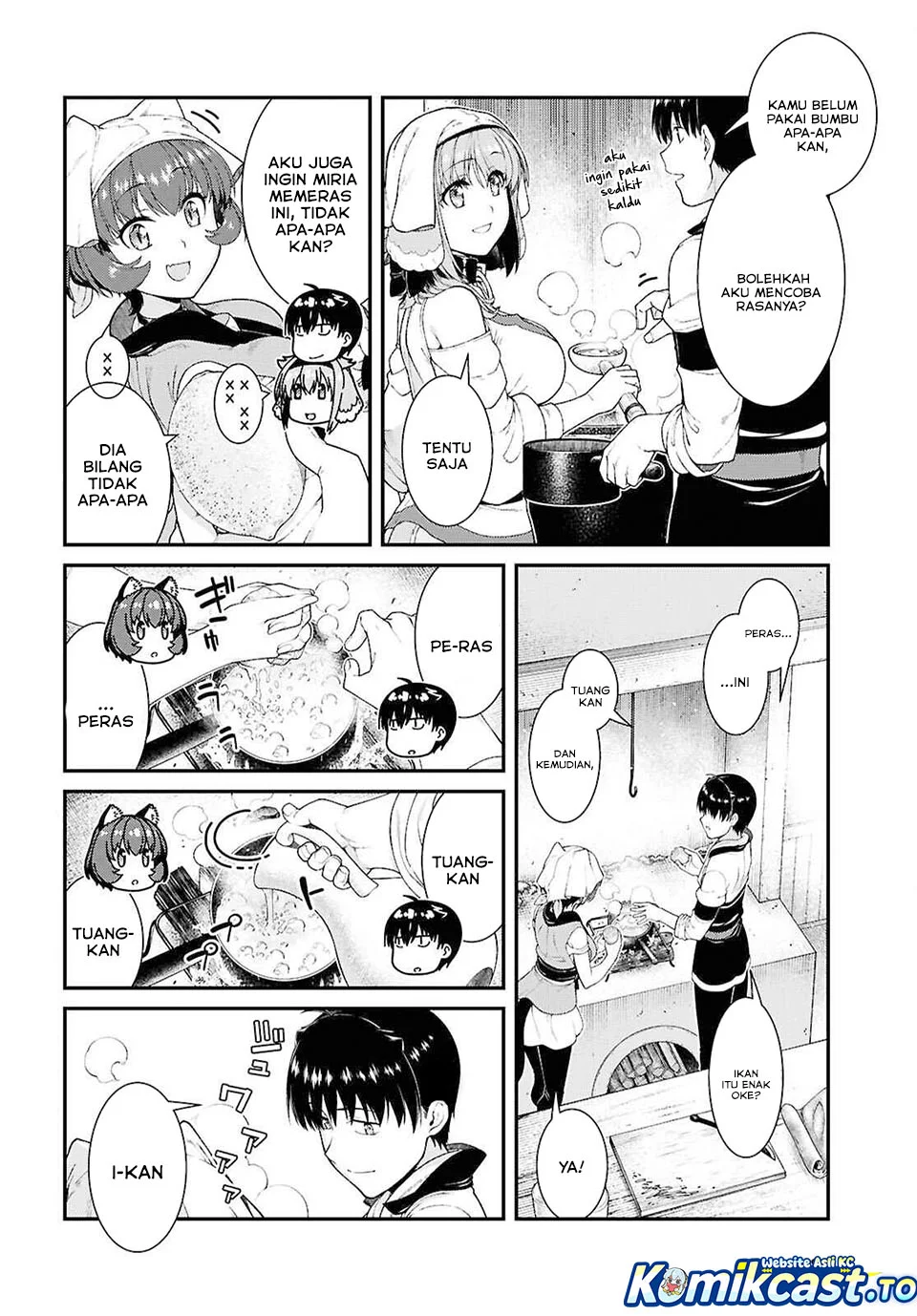 Isekai Meikyuu de Harem wo Chapter 106 halaman 3