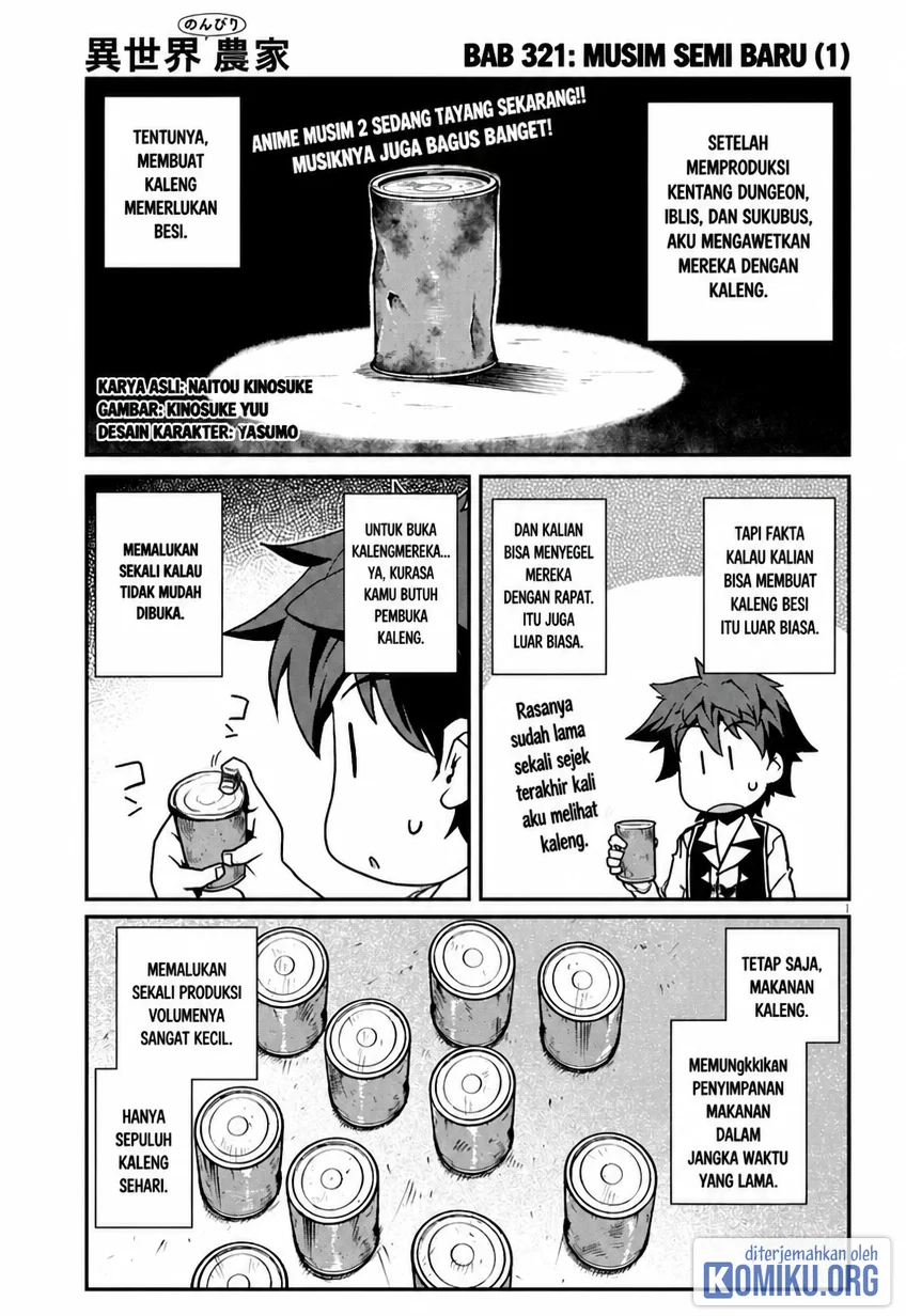 Isekai Nonbiri Nouka Chapter 321 halaman 1