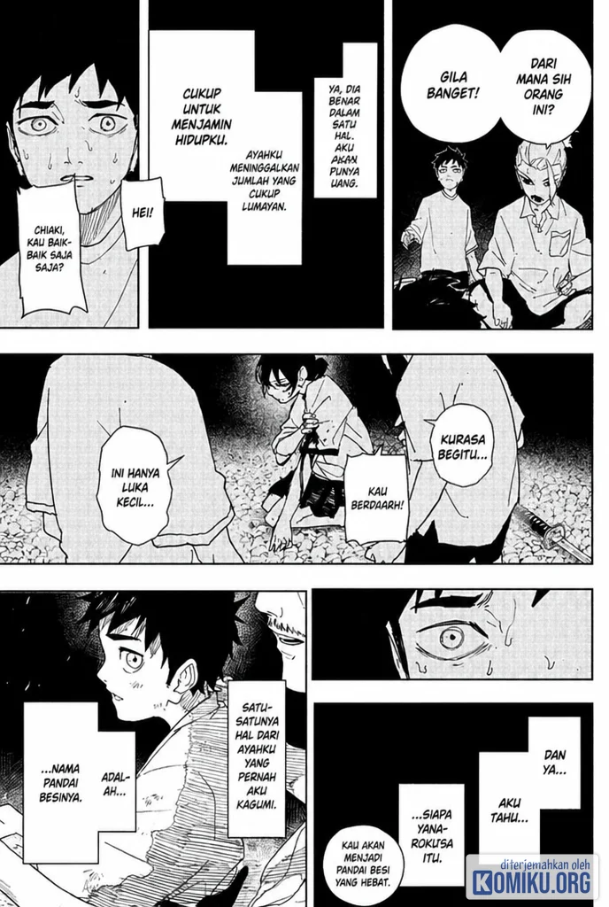 Kagurabachi Chapter 127 halaman 3