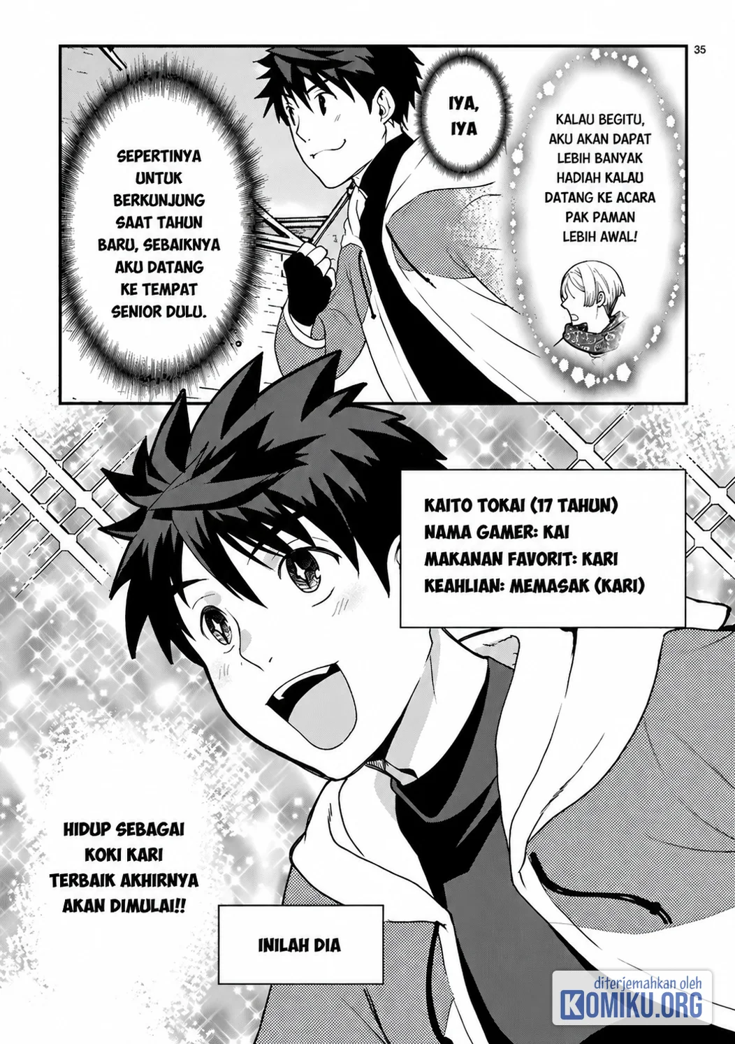 Kare wo Tabete Level Up! Chapter 1 halaman 35