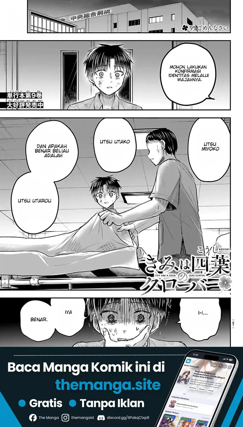 Kimi wa Yotsuba no Clover Chapter 95 halaman 2