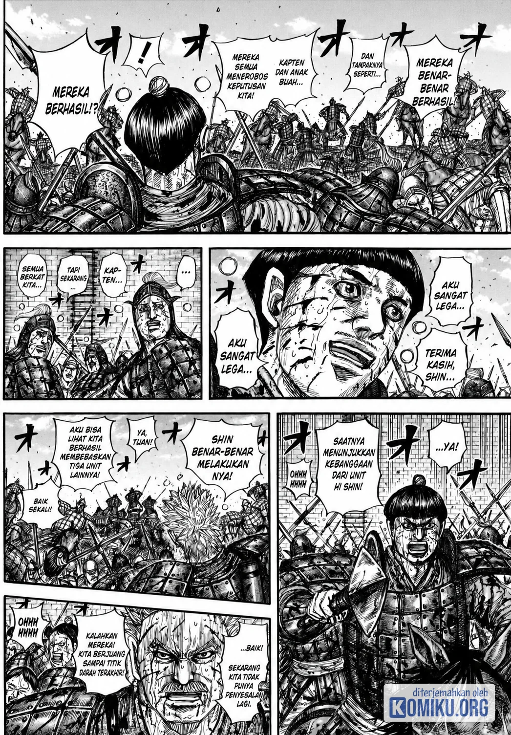 Kingdom Chapter 883 halaman 4