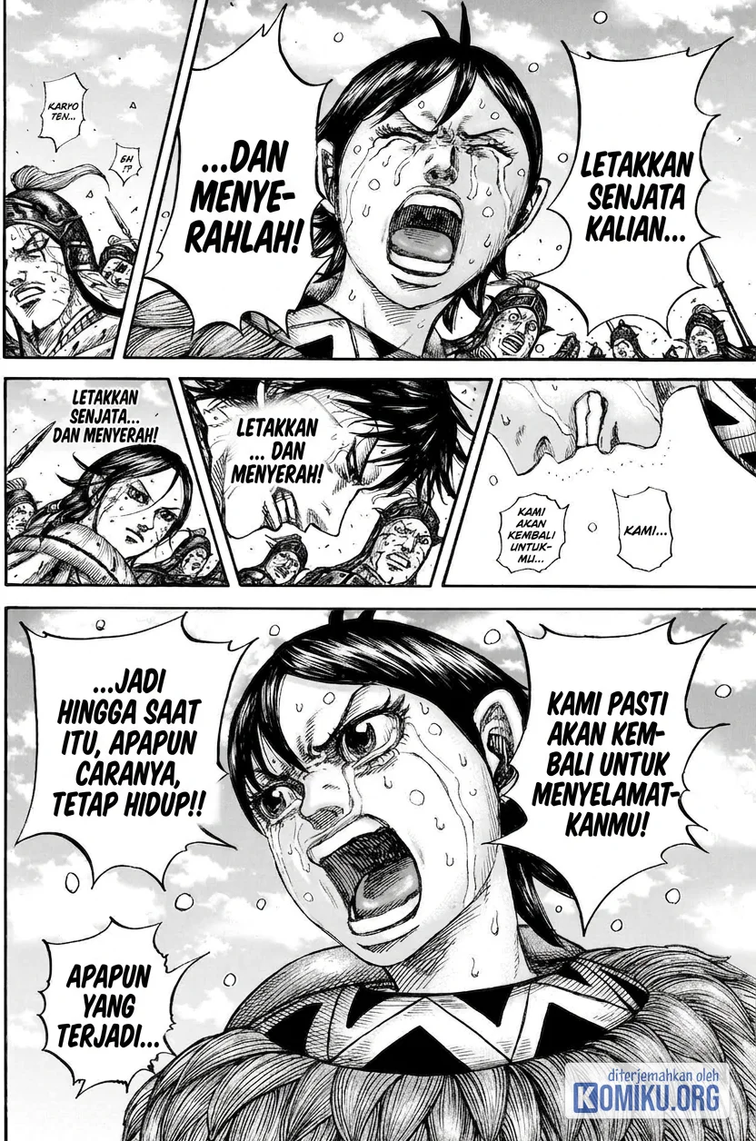 Kingdom Chapter 883 halaman 8