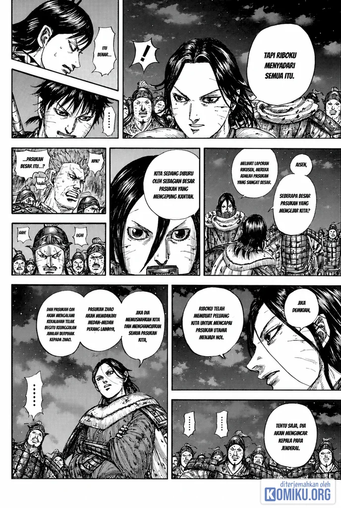 Kingdom Chapter 884 halaman 16