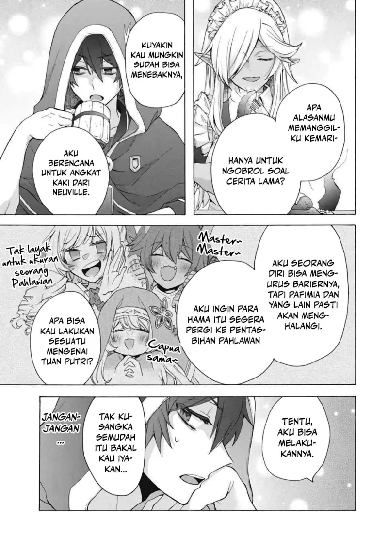 “Kukuku… He is the weakest of the Four Heavenly Monarchs.” I was dismissed from my job but somehow I became the master of a hero and a holy maiden. Chapter 12.2 halaman 12