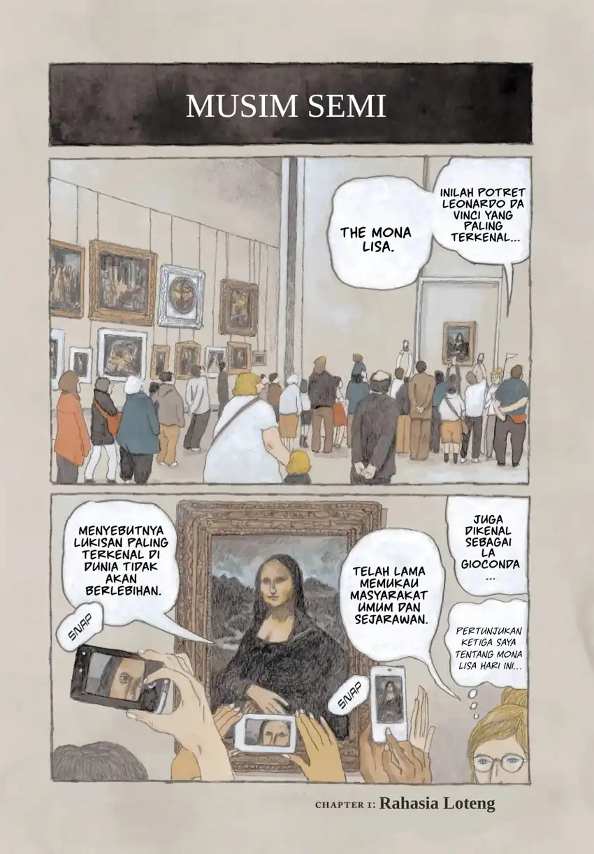Louvre no Neko Chapter 1 halaman 8