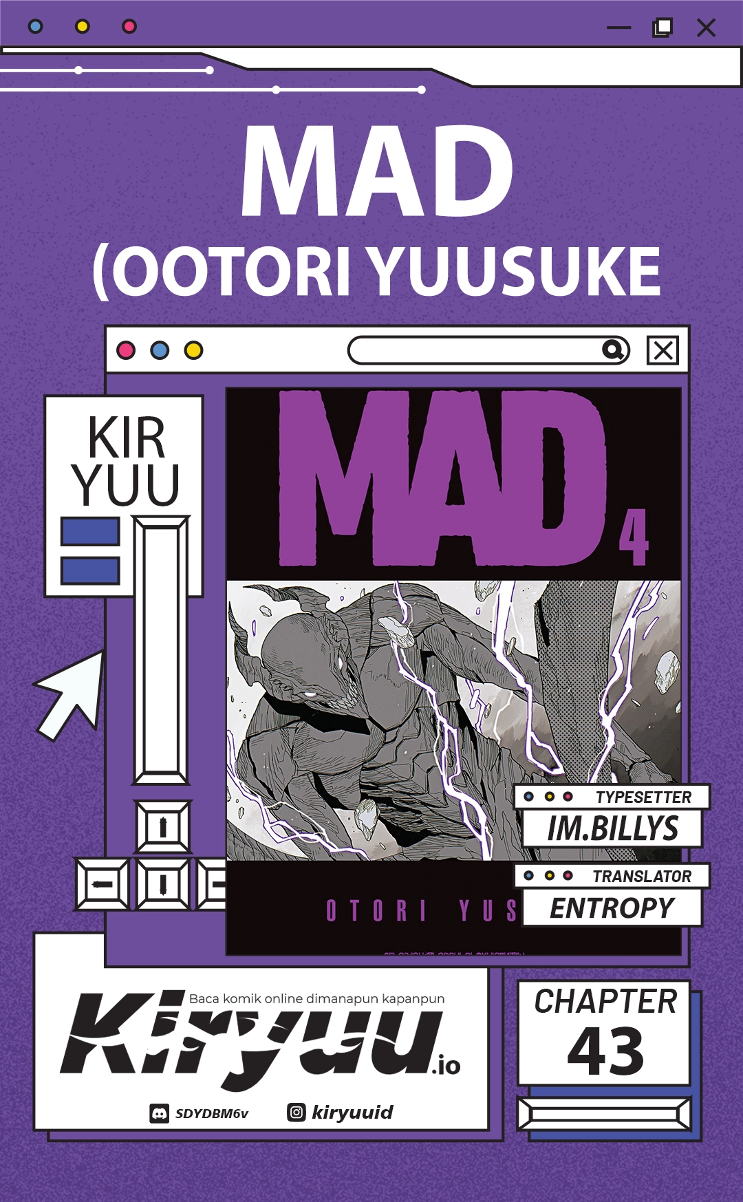 MAD (OOTORI Yuusuke) Chapter 43 halaman 1