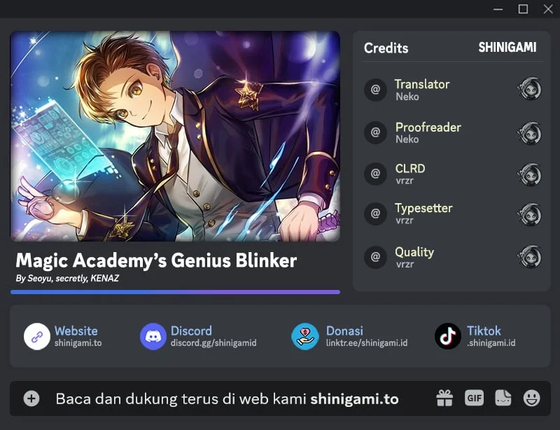 Magic Academy’s Genius Blinker Chapter 97 halaman 1