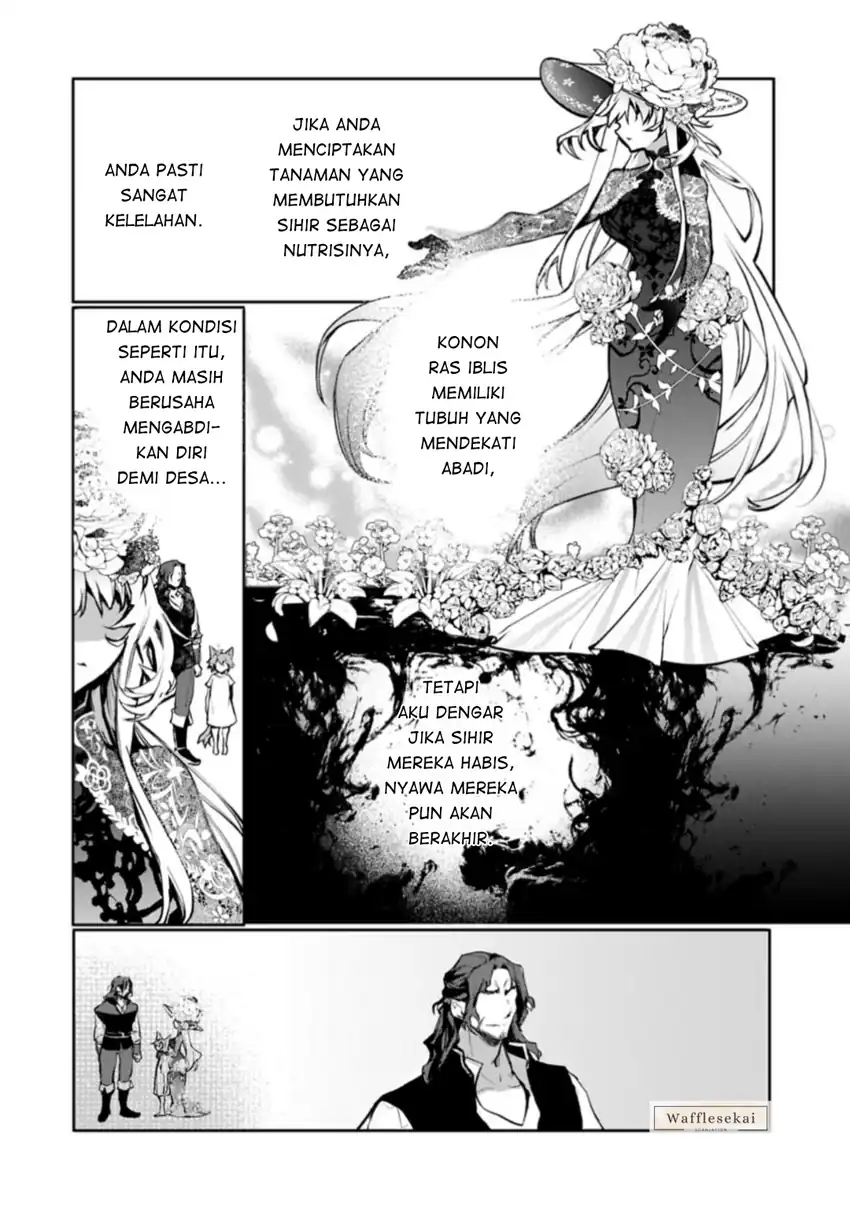 Mandragora tte Baretara Toubatsu desu ka?: Hana no Majo no Hohoemi wa Kanchigai no Tane o Maku Chapter 5.2 halaman 3