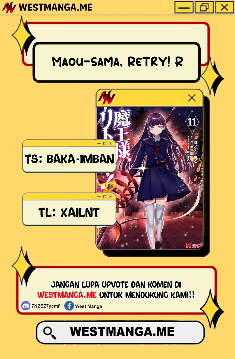 Maou-sama, Retry! R Chapter 53 halaman 3