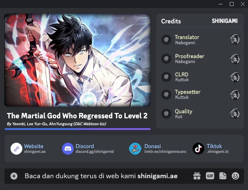 Martial God Regressed to Level 2 Chapter 126 halaman 1