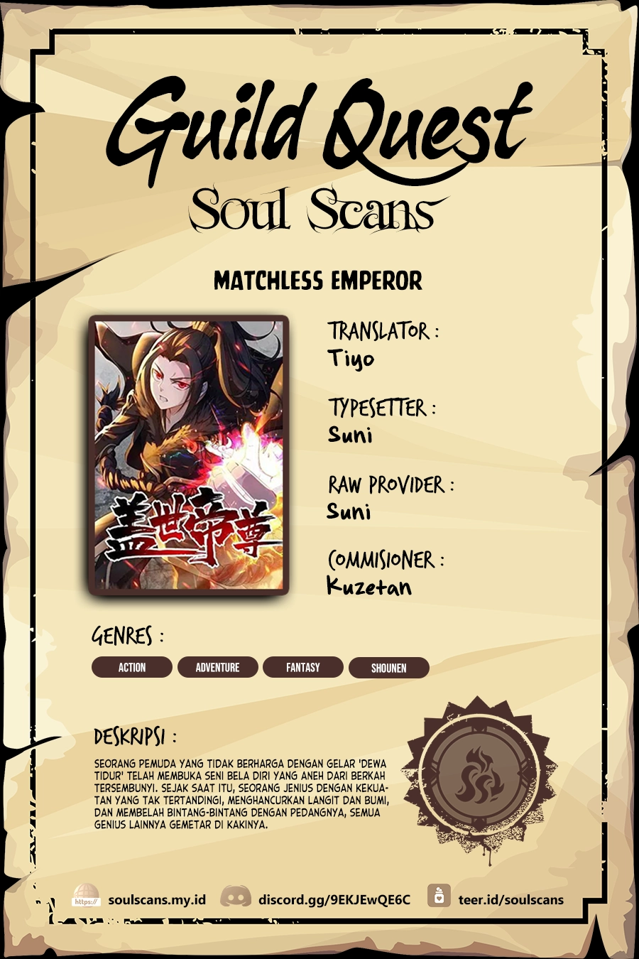 Matchless Emperor Chapter 176 halaman 1