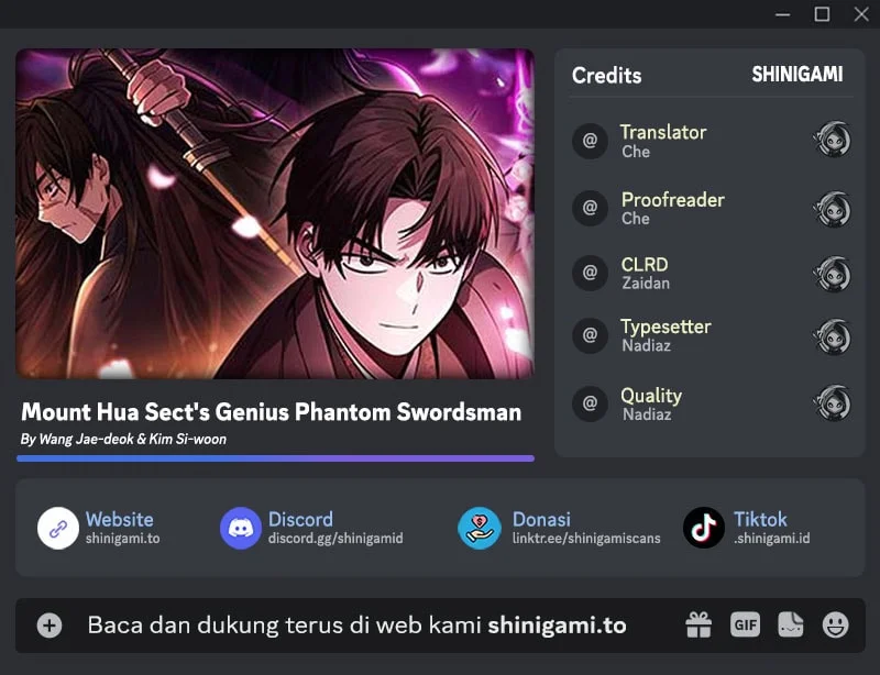 Mount Hua Sect’s Genius Phantom Swordsman Chapter 70 halaman 1