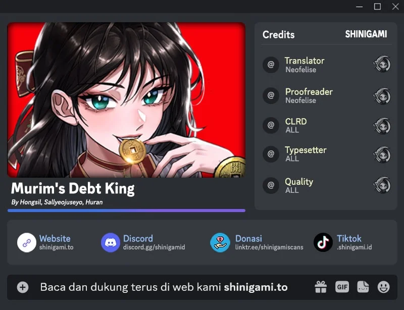 Murim’s Debt King Chapter 8 halaman 1