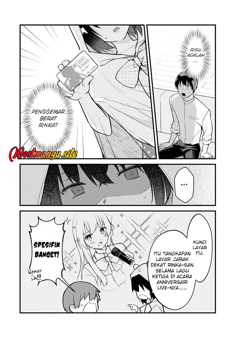 Netoge no Yome ga Ninki Idol datta Chapter 46 halaman 3