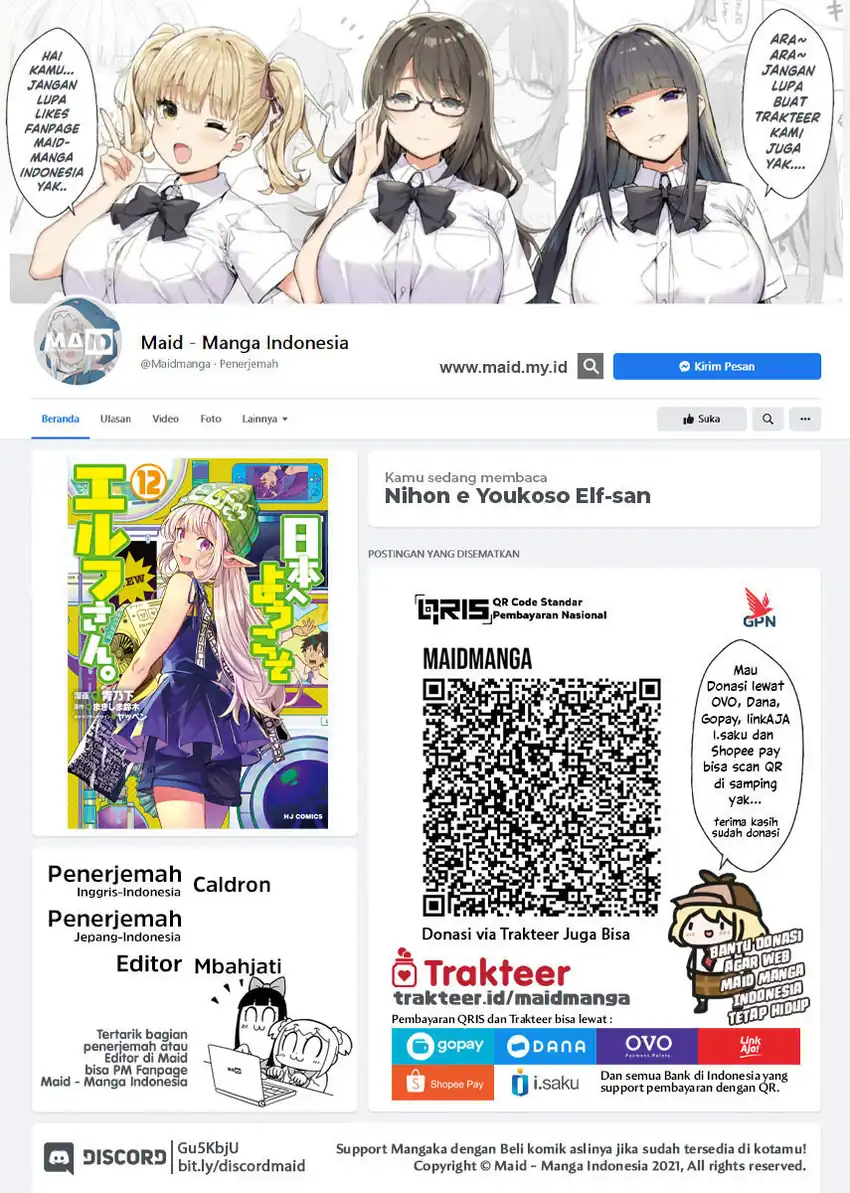 Nihon e Youkoso Elf-san Chapter 68 halaman 2